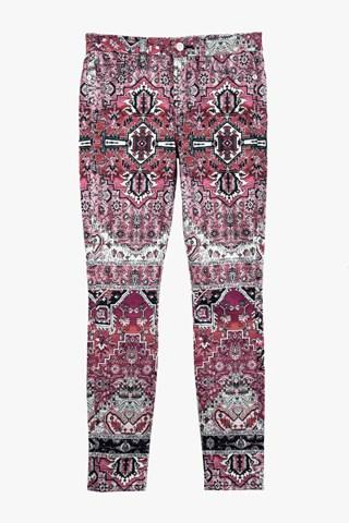 7 For All Mankind The Ankle Skinny In Olimpia Mosaic
