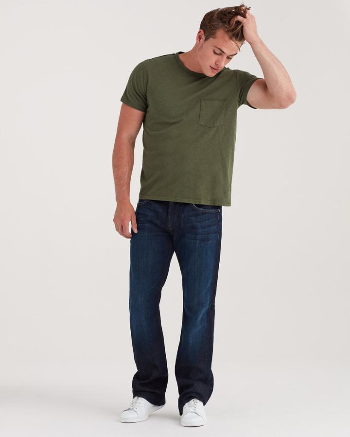 7 For All Mankind Men's 32 Inseam Brett Modern Bootcut In Los Angeles Dark