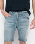 7 For All Mankind Men's Cut Off Adrien Short In Cowboy