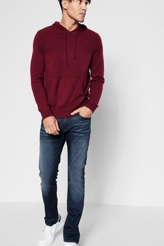 7 For All Mankind Luxe Sport Paxtyn Skinny With Clean Pocket In Remote