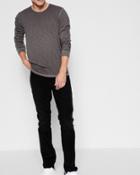 7 For All Mankind Adrien Slim Tapered Corduroy In Onyx