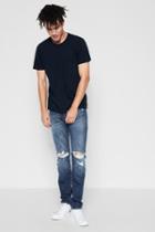 7 For All Mankind Paxtyn Skinny With Clean Pocket In Indigo Blowout