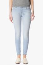 7 For All Mankind Ankle Skinny In Daylight Blue