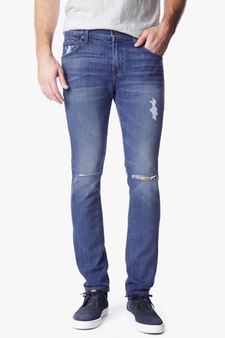 7 For All Mankind Paxtyn Skinny With Clean Pocket In Bandit