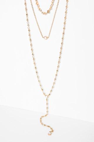 7 For All Mankind The 2 Bandits Starman Necklace In Gold