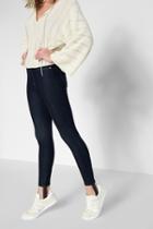 7 For All Mankind B(air) Pintuck Ankle Skinny With Stirrup In Authentic Rinse