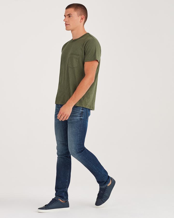 7 For All Mankind Airweft Denim Paxtyn Skinny With Clean Pocket In Mirage