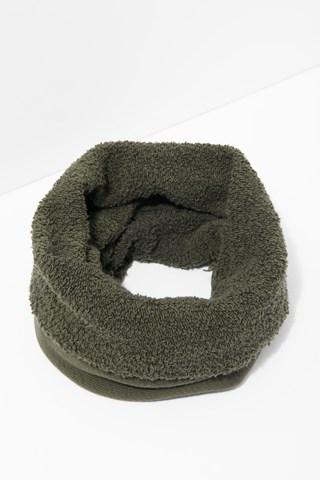 7 For All Mankind Poodle Tube Scarf In Army