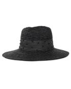 7 For All Mankind Brixton Macy Fedora In Black