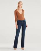 7 For All Mankind Women's A Pocket Flare In Tideland