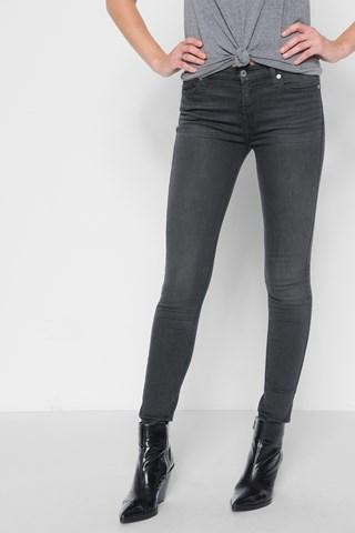7 For All Mankind B(air) Denim Skinny In Smoke