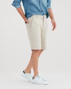 7 For All Mankind Total Twill Chino Short In White Onyx