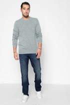 7 For All Mankind Luxe Sport The Straight With Clean Pocket In Remote