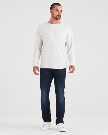 7 For All Mankind Luxe Sport The Straight With Clean Pocket In Authentic Prodigy