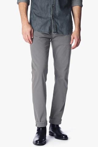7 For All Mankind Luxe Performance Sateen The Straight In Shaded Stone