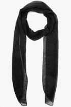 7 For All Mankind Neck Scarf In Black