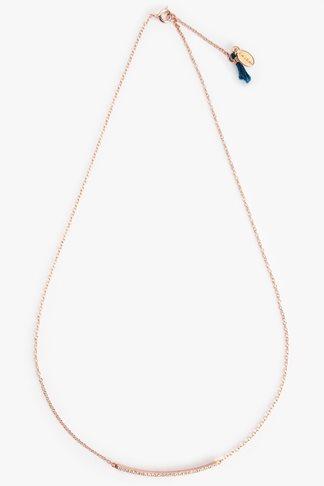 7 For All Mankind Shashi Diamond Bar Necklace