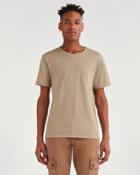 7 For All Mankind Men's Boxer Pocket Tee In Army