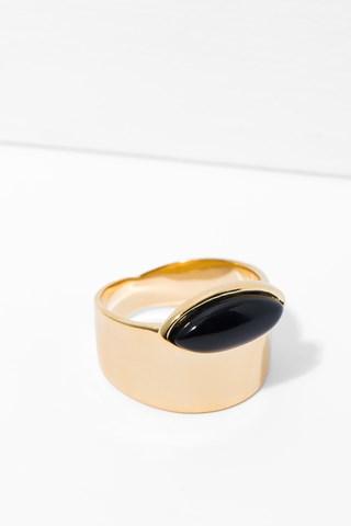7 For All Mankind Esme Ring In Onyx