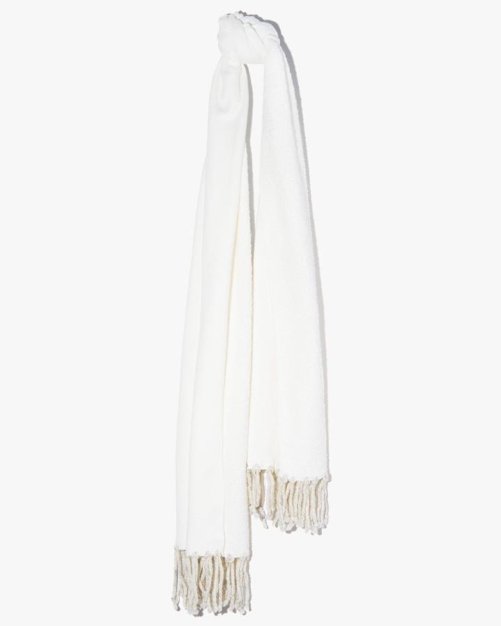 7 For All Mankind Women's Donni Poodle Scarf In Cream
