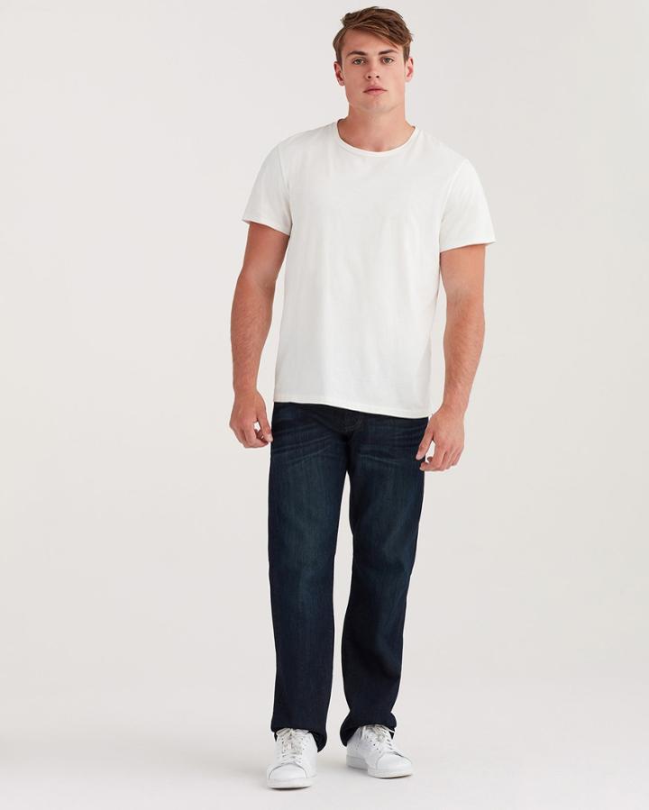 7 For All Mankind Men's Airweft Denim Austyn Relaxed Straight In Perennial