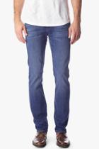 7 For All Mankind Luxe Performance: Slimmy Slim Straight Leg In Shoreline