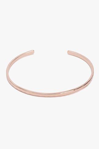 7 For All Mankind Gorjana Taner Cuff In Rose Gold