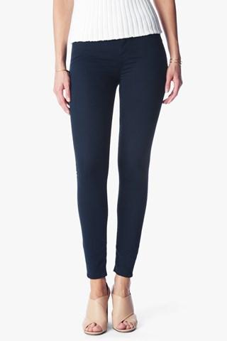 7 For All Mankind The Ankle Skinny In Midnight Blue Sateen