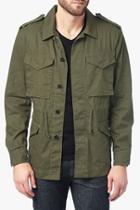 7 For All Mankind Military Jacket In Fatigue