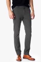 7 For All Mankind Luxe Performance Sateen The Chino In Grey
