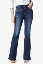 7 For All Mankind High Waist Bootcut With Released Hem In La Palma Blue