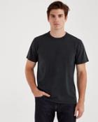7 For All Mankind Men's Short Sleeve Vintage Tee In Old Black