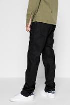 7 For All Mankind Airweft Denim The Straight With Clean Pocket In Soiree Black
