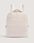 7 For All Mankind Mankind Backpack In Winter White