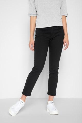 7 For All Mankind Karah Crop In Black