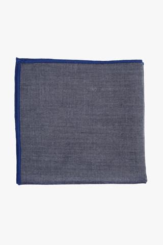 7 For All Mankind Pocket Square Clothing The York Pocket Square In Navy Denim