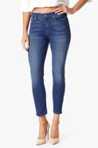 7 For All Mankind The Slim Illusion Kimmie Straight In Atmosphere Blue 2