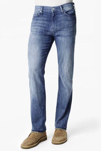 7 For All Mankind Luxe Performance: Slimmy Slim Straight In Capri Breeze