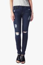 7 For All Mankind The Skinny In Nouveau New York Dark