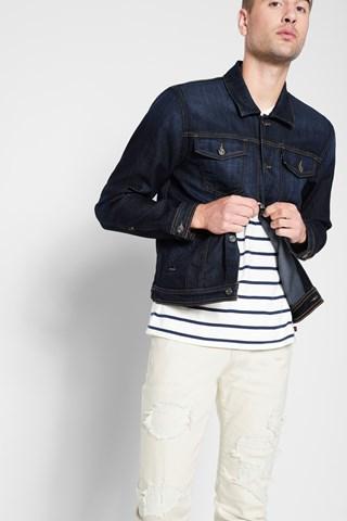 7 For All Mankind Airweft Jacket In Melrose Vintage