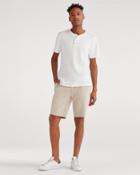 7 For All Mankind Men's Chino Short In White Onyx