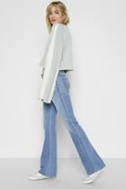 7 For All Mankind A Pocket Flare In Bright Palms