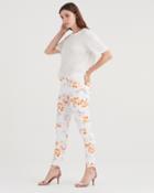 7 For All Mankind Ankle Skinny In Loft Garden