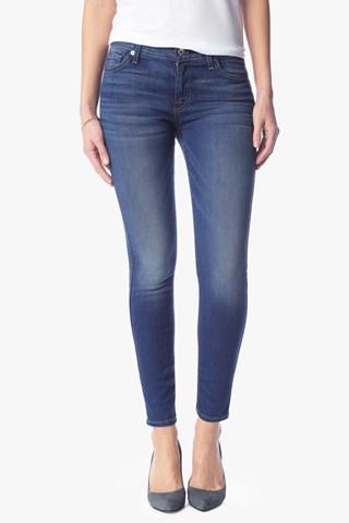 7 For All Mankind Slim Illusion Ankle Skinny In Barcelona Bright