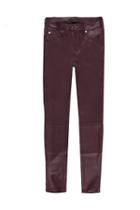 7 For All Mankind High Waist Skinny With Knee Seams