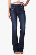 7 For All Mankind Vintage Trouser In Vintage Runway Denim