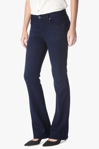 7 For All Mankind Tailorless Kimmie Bootcut In Slim Illusion Luxe Rich Blue (short Inseam)