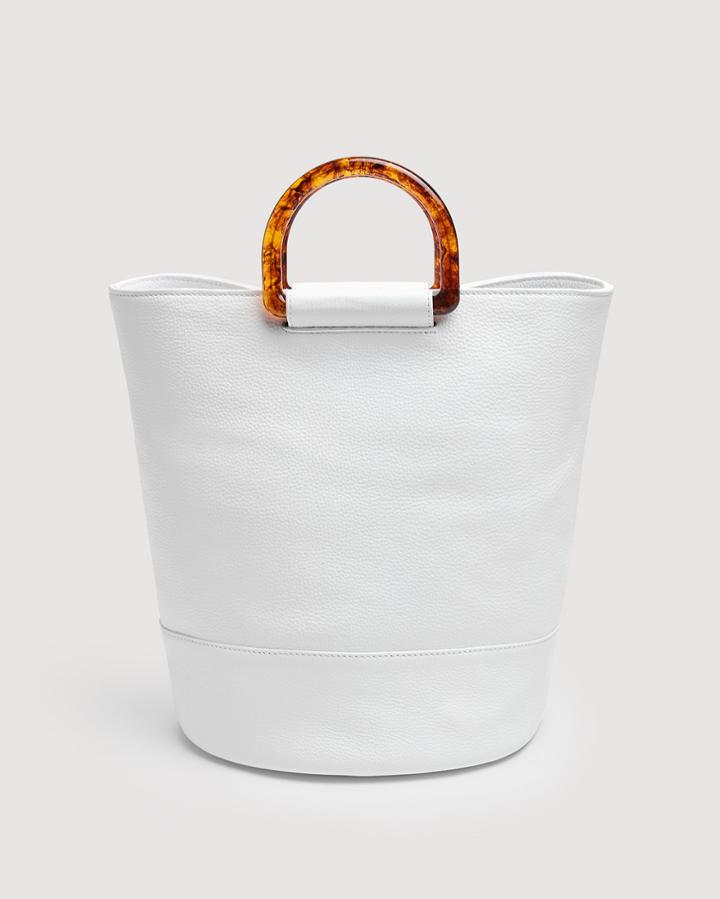 7 For All Mankind Women's Ring Tote In White