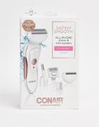 Conair Satiny Smooth All-in-one Shave & Trim System-no Color