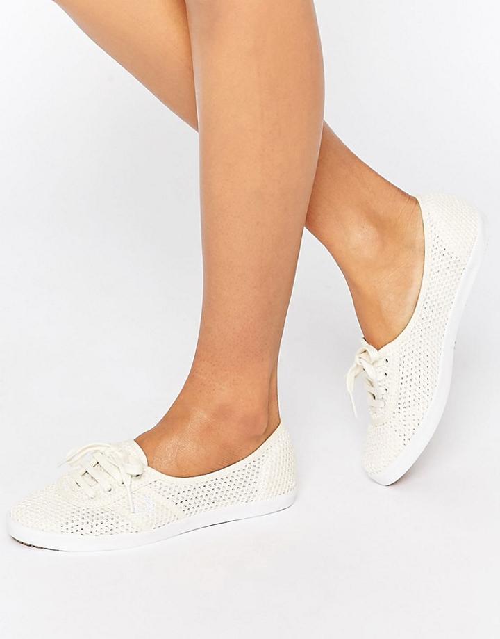 Fred Perry Aubrey Mesh Off White Sneakers - White